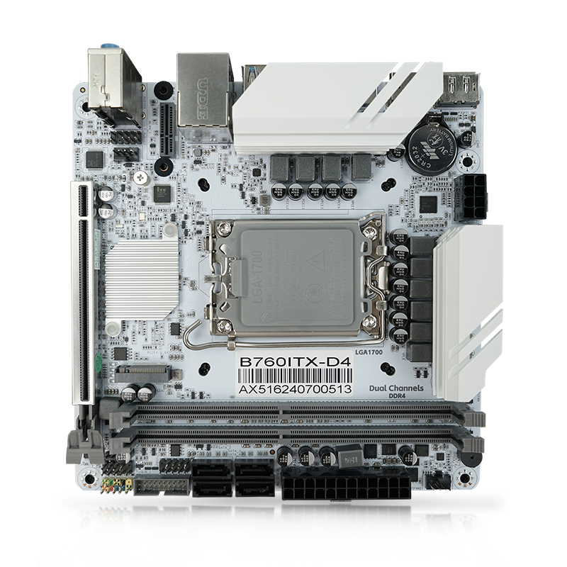 B760ITX PLUS D4 V1.1W Intel Core 12 13th B760 Desktop Motherboard  