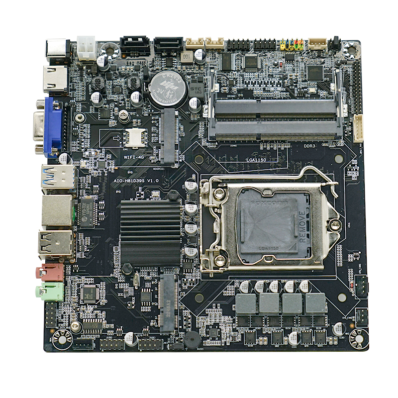 AIO H81D39S V1.0  ALL IN ONE PC motherboard   Intel Celeron Pentium I3 I5 I7 series processors     