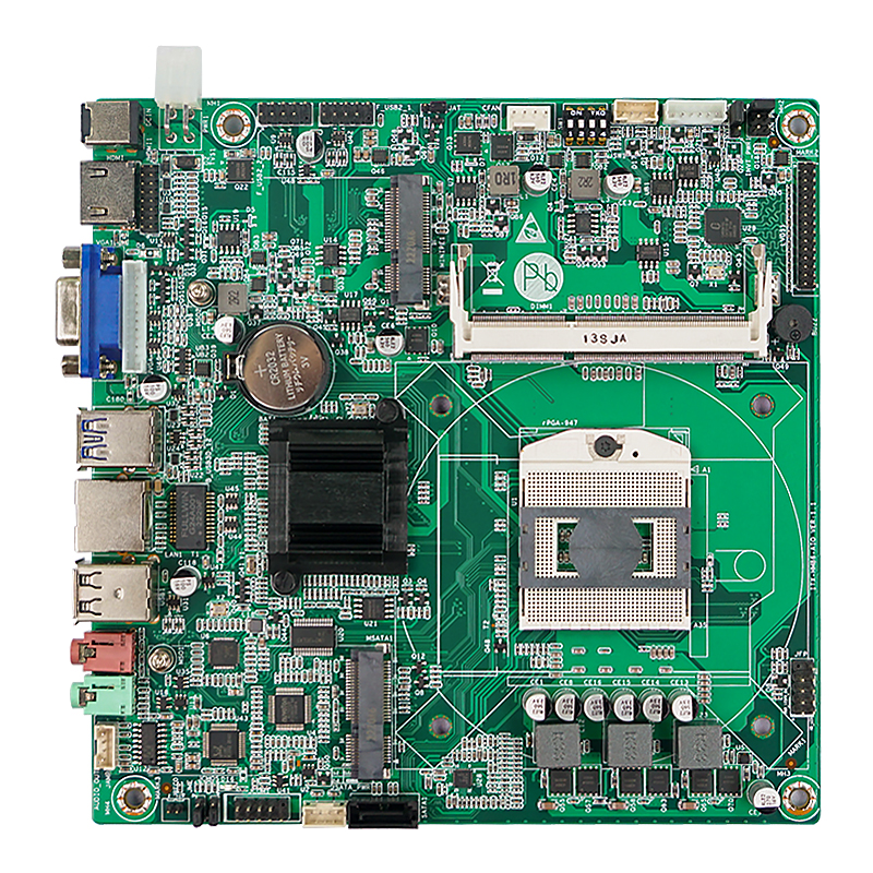 AX HM65 AIO V1.3  ALL IN ONE PC Motherboard   Intel 2nd 3rd Celeron Pentium I3 I5 I7 Series Processor