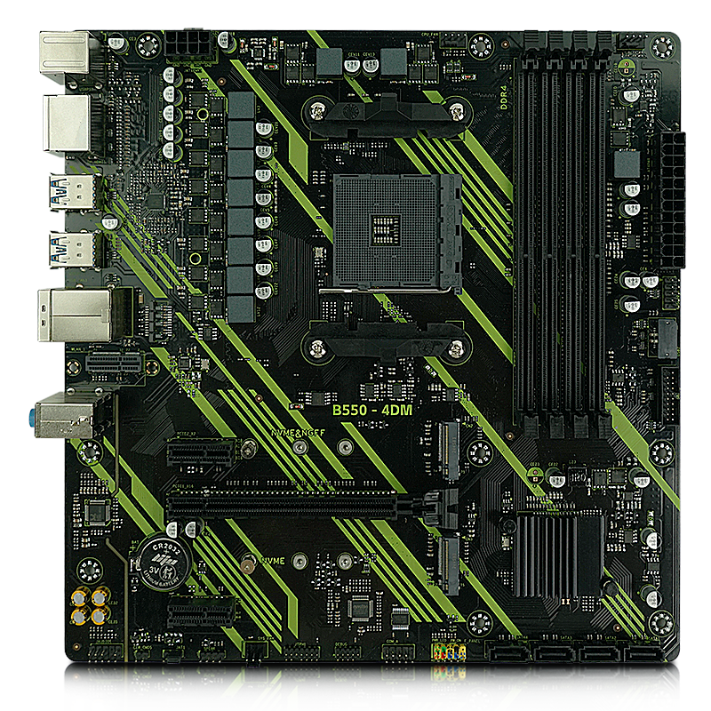 B550 4DM V1.0 AMD AM4 DDR4 M ATX Mainboard