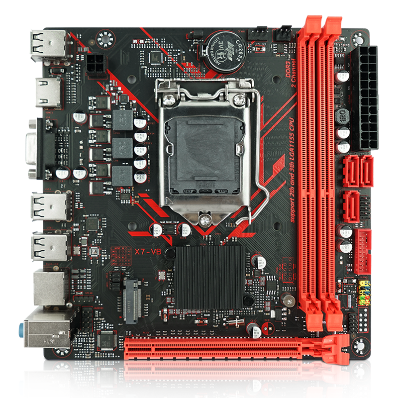 X7 VB V2.0 ITX Intel LGA1155 processor H61 Desktop Motherboard