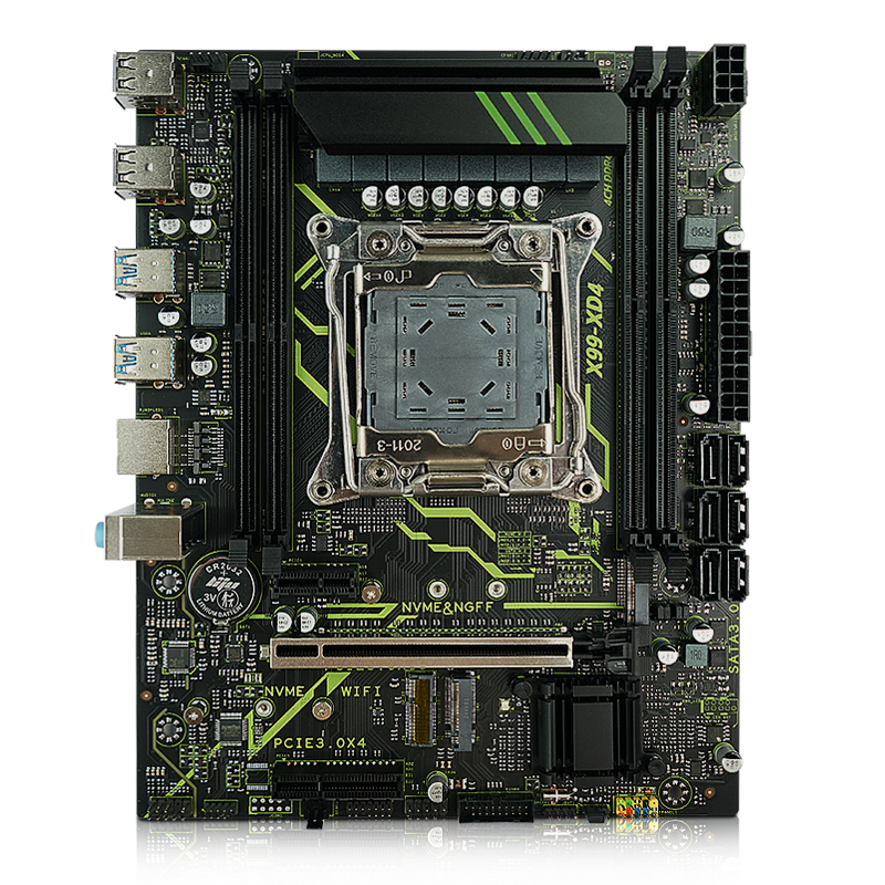 X99 XD4 V2.0 Intel LGA2011 3 processors C612 Desktop Motherboard