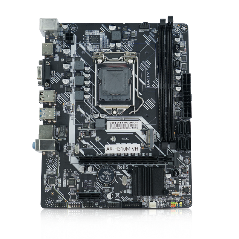 AB H310M VH V1.0 Intel i3 i5 i7 E3 LGA1151 H310 Desktop Motherboard 