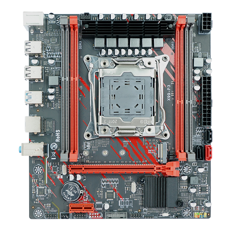 X99 P3 V5.0 Intel Xeon E5 LGA2011 3 processor C612 Desktop Motherboard 